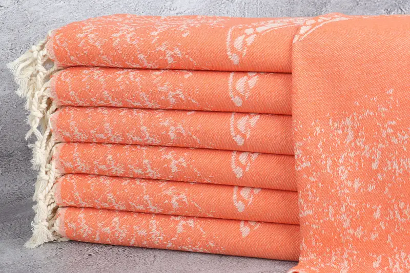 36x18 Cotton Carretta Patterned Towel, Embroidery Towel, Anniversary Gift For Her, Personalized Gifts, Wedding Favors, Turkish Towel Hand Towel - 2