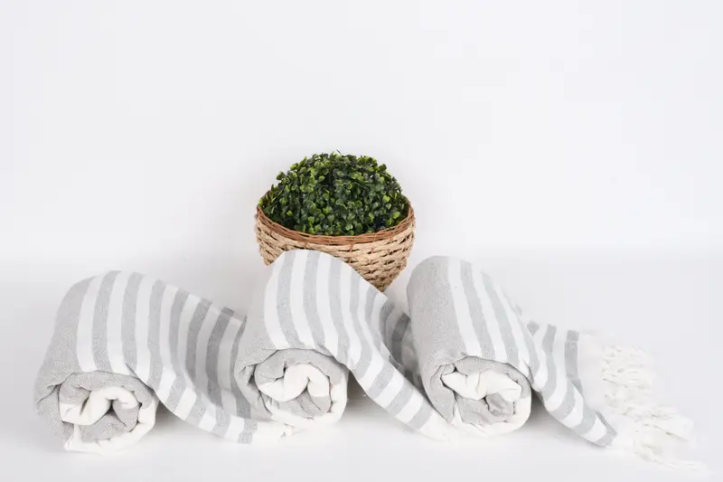 Housewarming Gift, 68x36 Cotton Striped Terry Towel, Girls Weekend Getaways Ideas, Bachelorette Gifts, Large Turkish Towel, Maid Of Honor Gift - 8
