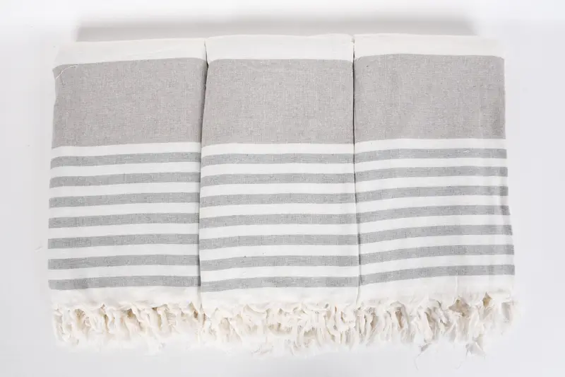 Housewarming Gift, 68x36 Cotton Striped Terry Towel, Girls Weekend Getaways Ideas, Bachelorette Gifts, Large Turkish Towel, Maid Of Honor Gift - 7