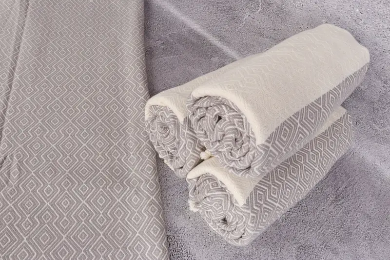Personalized Wedding Gift, Best Friend Wedding Gift, 68x38 Cotton Diamond Towel, Absorbent Turkish towel, Bridal Shower Favor, Bachelor Gifts - 8