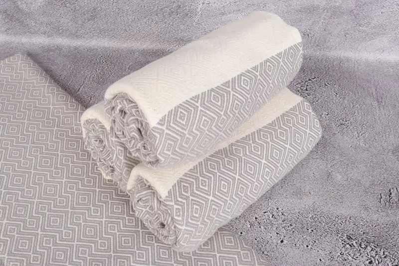 Personalized Wedding Gift, Best Friend Wedding Gift, 68x38 Cotton Diamond Towel, Absorbent Turkish towel, Bridal Shower Favor, Bachelor Gifts - 7