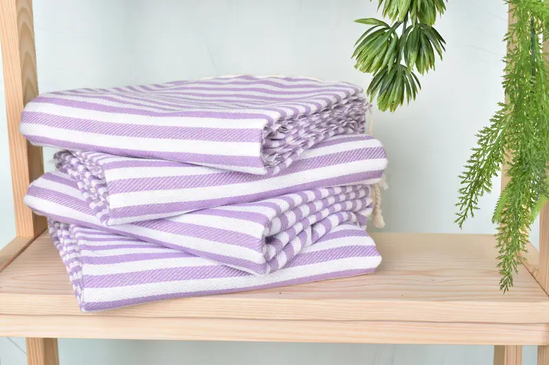 Bachelorette Beach Towel, Personalized Beach Towel, 70x40 Cotton Striped Towel, Embroidered Towel, Beach Size Towel, Bride Gift, Beach Towel Bulk - 7