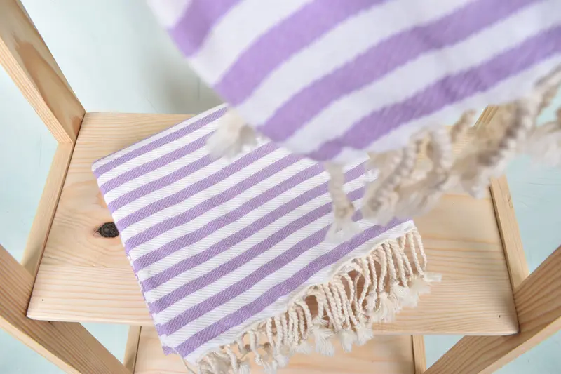 Bachelorette Beach Towel, Personalized Beach Towel, 70x40 Cotton Striped Towel, Embroidered Towel, Beach Size Towel, Bride Gift, Beach Towel Bulk - 5