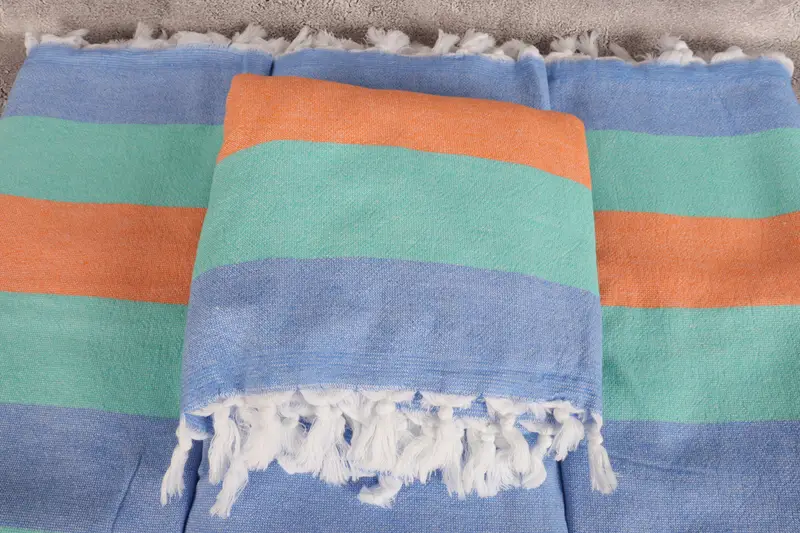 Best Beach Towel, Yoga Towel, Bachelor Party Gifts, Bachelorette Party Favors, Bridal Shower Gift, Towel With Name, 64x36 Cotton Striped Terry Towel - 4