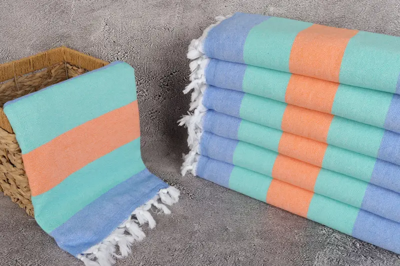 Best Beach Towel, Yoga Towel, Bachelor Party Gifts, Bachelorette Party Favors, Bridal Shower Gift, Towel With Name, 64x36 Cotton Striped Terry Towel - 3
