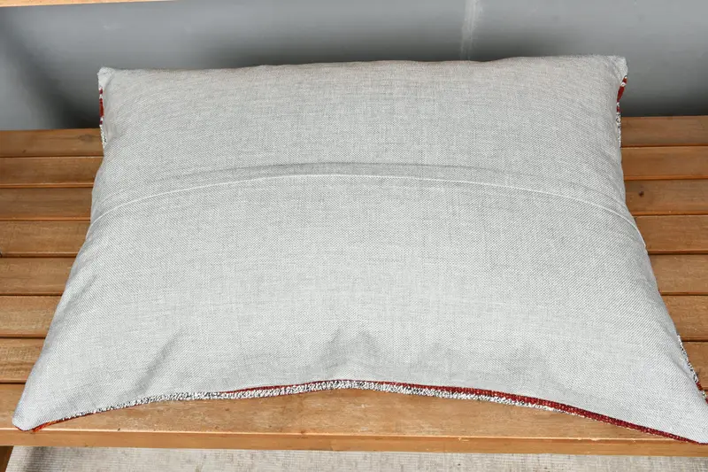 20x28 White Pillow Cover, Pillow for Couch, Kilim Cushion Sham, Indoor Cushion Cover, Antique Pillows, Pillow Sham - 5