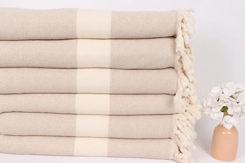 Wedding Hand Made Gift, Turkish Bedspread, Personalized Gift, Custom Wedding Gifts, 92x80 Cotton Diamond Towel, Custom Blanket, Monogram Blanket - 3
