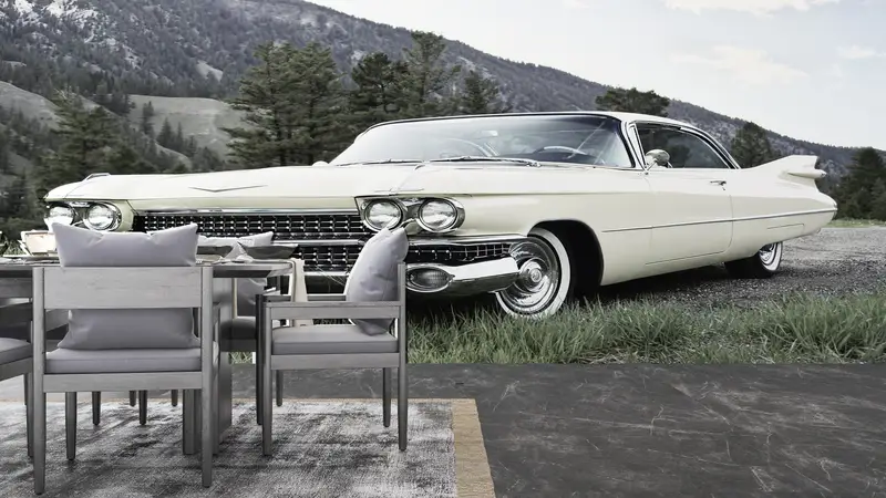 Car Wall Paper, Car Wall Print, Garage Wallpaper, Retro Car Wall Mural, Car Lover Gift Wall Decor, Vintage Car Wall Painting, - 6