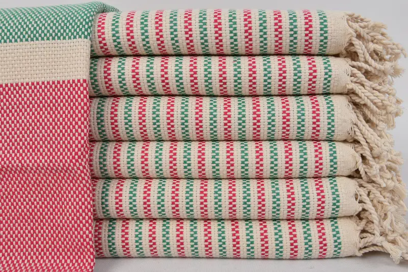 Bachelorette Favors Beach, Valentines Day Gift Idea, Thin towel, Gift For Her, Housewarming Gift, 70x40 Cotton Geometric Towel, Bachelor Gifts - 2