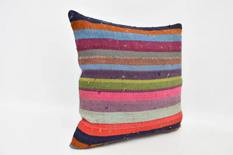 Pillow Case, Bed Cushion Case, Bright Pillow Cover, Pillow for Sofa, Ikat Pillow Case, 20x20 Green Pillow, Pillow for Couch, Boho Pillow Sham Cover - 3