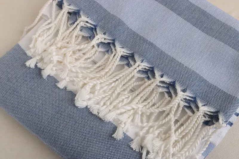 70x40 Cotton Striped Towel, Oversized lightweight Turkish bath towel USA, Beach towel, Bridesmaid Favors, Bridal Shower Gift, Quick-dry peshtemal - 5