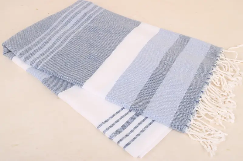 70x40 Cotton Striped Towel, Oversized lightweight Turkish bath towel USA, Beach towel, Bridesmaid Favors, Bridal Shower Gift, Quick-dry peshtemal - 6