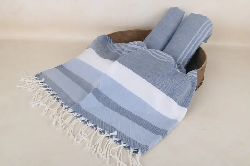 70x40 Cotton Striped Towel, Oversized lightweight Turkish bath towel USA, Beach towel, Bridesmaid Favors, Bridal Shower Gift, Quick-dry peshtemal - 7