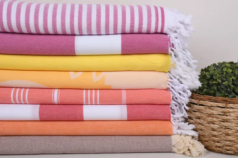 Xmas Gifts, Hammam towel, Monogram Turkish Towel, Custom Wedding Gift From Bridesmaid, Gift For Him, Embroidery Towel, 70x40 Cotton Set of 8 Towel - 2