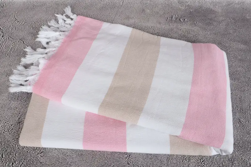 Halloween Bachelorette Party Favors, Gym Towel, 64x36 Cotton Striped Terry Towel, Gift For Mom, Peshtemal Towel, Luxury towel, Monogram Beach Towel - 6