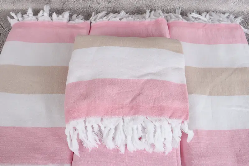 Halloween Bachelorette Party Favors, Gym Towel, 64x36 Cotton Striped Terry Towel, Gift For Mom, Peshtemal Towel, Luxury towel, Monogram Beach Towel - 4