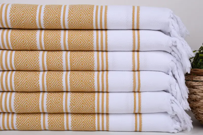 Monogram havlu, doğum günü hediyesi, 40x18 pamuklu elmas havlu, dekoratif havlu, küçük banyo havlu, nedime hediyeleri, bekarlık havlu, mutfak havlu - 2