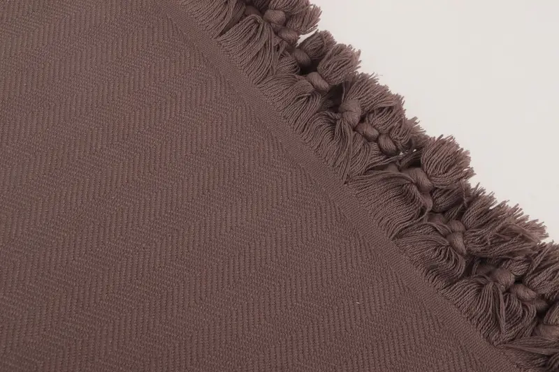 Brautjungferngeschenke, 88x70 Baumwoll -Stonewashed Chevron -Handtuch, Bettspritzer, gewebte Decke, Strand Bachelorette Party Dekorationen, Geschenk für Kollegen - 6