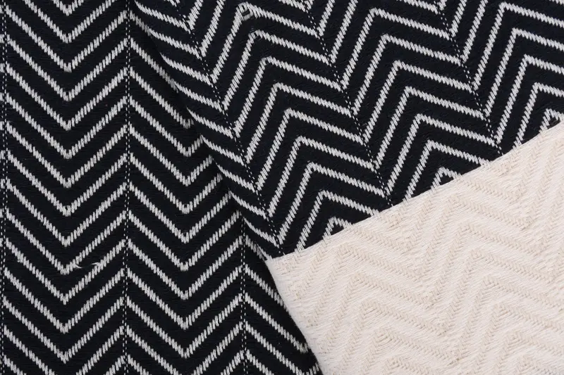 Customized Towels, Turkish beach towel, Authentic Turkish hammam peshtemal, Monogram Beach Towel, Housewarming Gift, 70x40 Cotton Zig zag Towel - 5