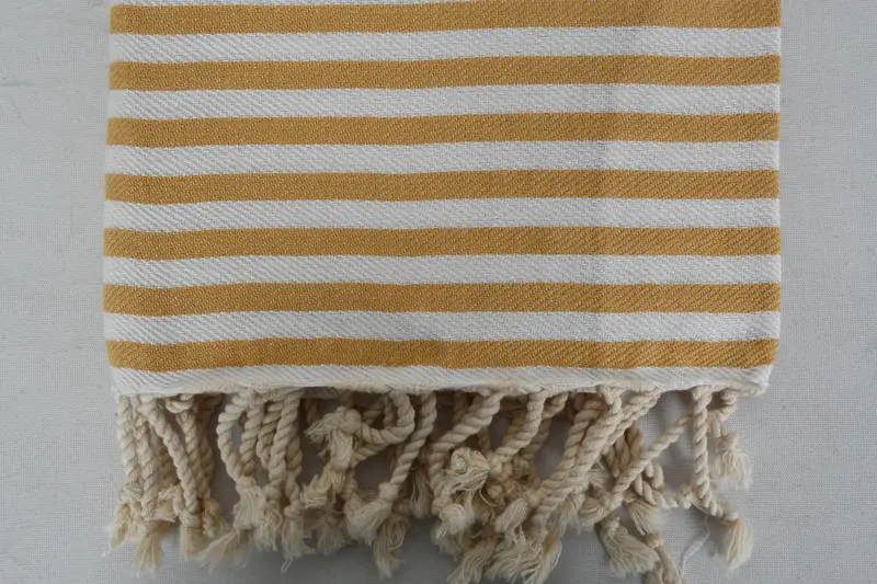 Bachelorette Party Decorations, Home Gift, Bridal Shower Gift, 70x40 Cotton Striped Towel, Handwoven organic Turkish towel for spa, Absorbent towel - 4