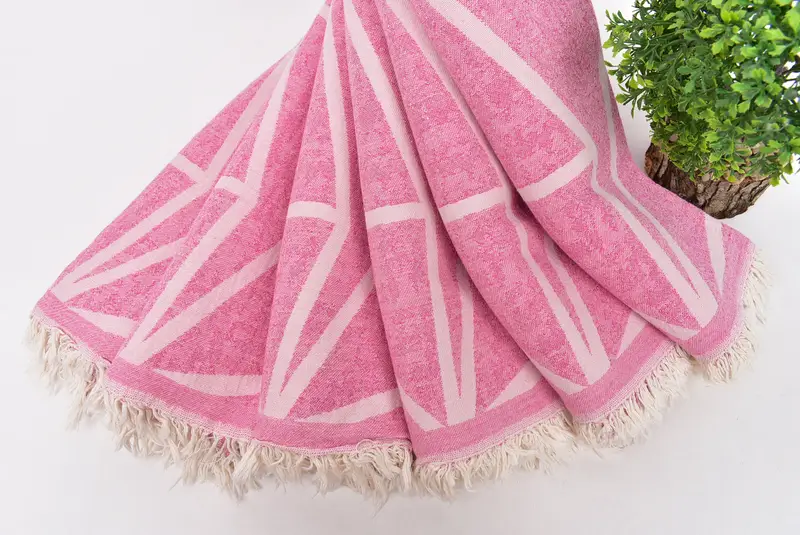 Sand-free towel, Handmade Gift, 70x40 Cotton Asymmetric Design Towel, Turkish Towel Set, Bridesmaid Favors, Spa Gift Towel, Custom Wedding Gifts - 5