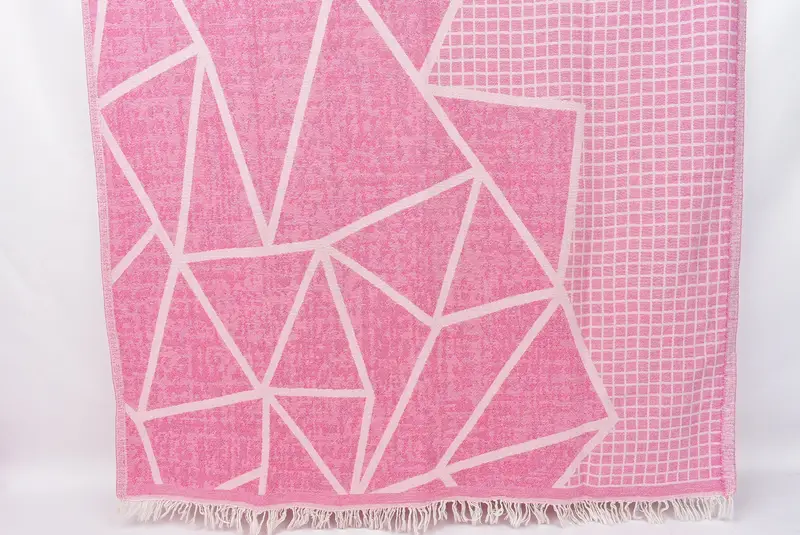 Sand-free towel, Handmade Gift, 70x40 Cotton Asymmetric Design Towel, Turkish Towel Set, Bridesmaid Favors, Spa Gift Towel, Custom Wedding Gifts - 1