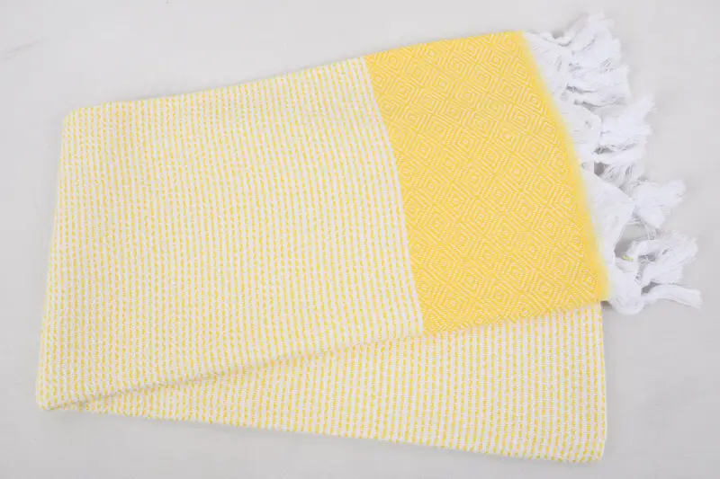 Fringed Turkish peshtemal beach towel USA, Best Friend Gift, 70x40 Cotton Diamond Towel, Monogram Beach Towel, Bath towel, Valentines Day Gift Idea - 6