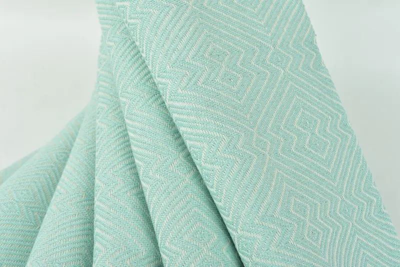 Organic Beach Towel, Wedding Towel, Custom Wedding Gift, 76x40 Cotton Diamond Towel, Custom Beach Towels, Unique Gift, Organic towel, Gifts For Him - 5