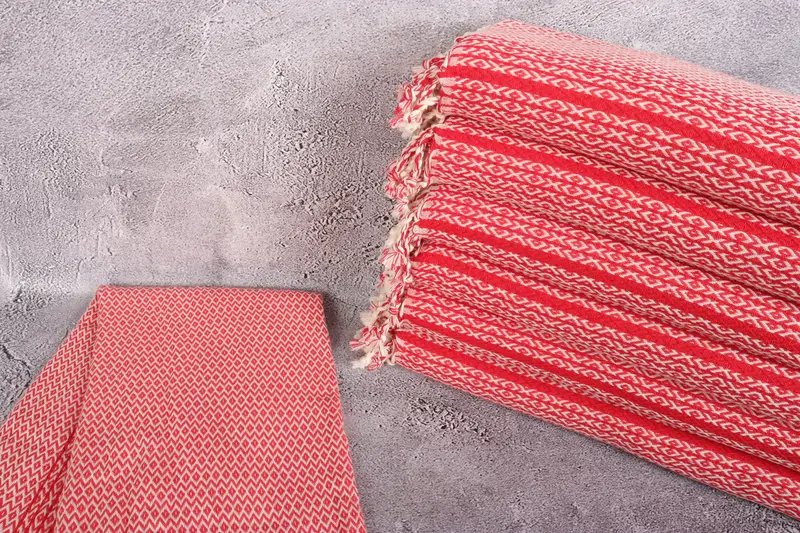 Bachelor Party Gifts, 70x40 Cotton Diamond Towel, Fouta towel, Lightweight Turkish towel for beach, Wedding Towel, Peshtemal Towel, Absorbent towel - 2
