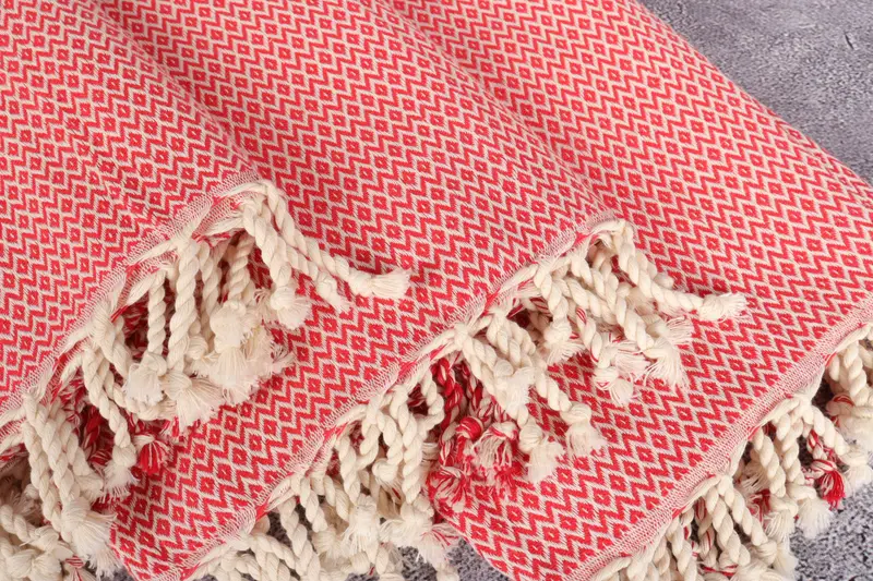 Bachelor Party Gifts, 70x40 Cotton Diamond Towel, Fouta towel, Lightweight Turkish towel for beach, Wedding Towel, Peshtemal Towel, Absorbent towel - 5