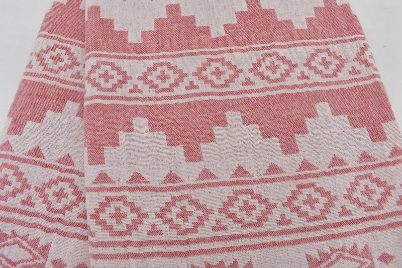 86x56 Cotton Kilim Towel, Bridal Shower Gift, Decorative Blanket, Bachelorette Party Gifts For Bride, Memorial Gift, Woven Throw Blanket - 5