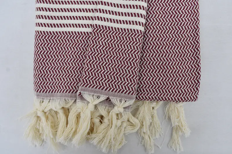 Bachelorette Party Gifts, Eco-Friendly Turkish Towel, Wedding Gifts Towel, 70x40 Cotton Striped Towel, Hammam towel, Welcome Wedding Gift - 4