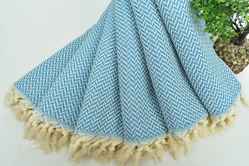 Özel Düğün Hediyeleri, Kişiselleştirilmiş Hediye, 36x18 Pamuklu Chevron Havlu, Monogram Mutfak Havlu, Mutfak Havlu, Özel Türk Havlu, Büyükanne Hediyesi - 4