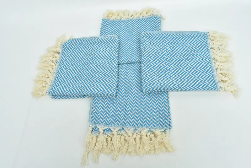 Özel Düğün Hediyeleri, Kişiselleştirilmiş Hediye, 36x18 Pamuklu Chevron Havlu, Monogram Mutfak Havlu, Mutfak Havlu, Özel Türk Havlu, Büyükanne Hediyesi - 6