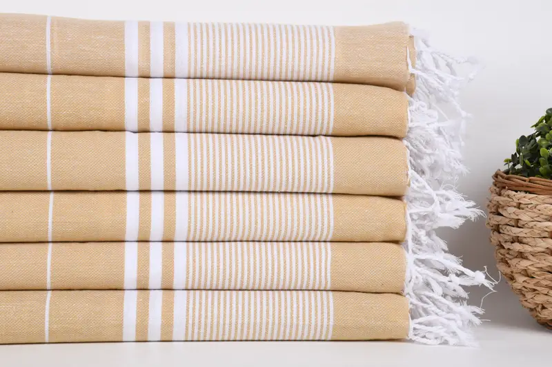 Gift For The Home, 40x24 Cotton Striped Towel, Turkish Towel Hand Towel, Halloween Gifts, Custom Name Towel, Wedding Favors, Small Bath Towels - 2