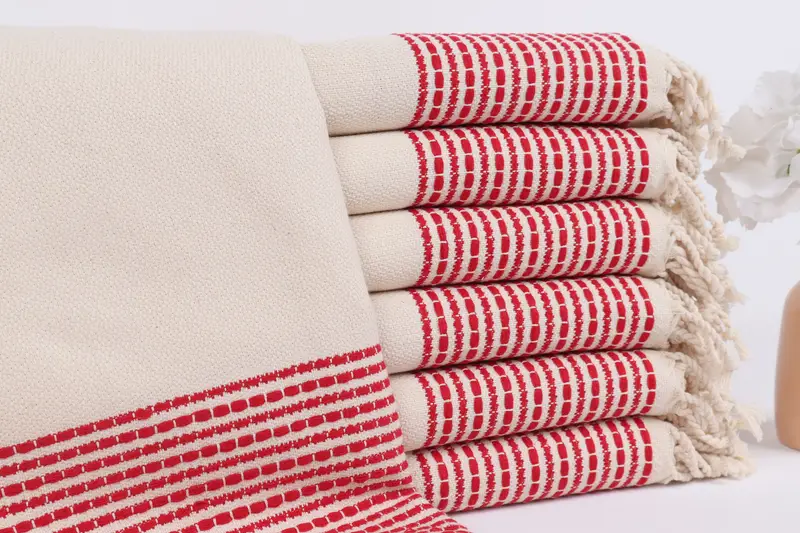Gift Towel, Organic Towel, Personalized Towel, 70x36 Cotton Striped Towel, Gifts For Him, Beach Towel Monogram, Hammam Towel USA, Personalized Gift - 1