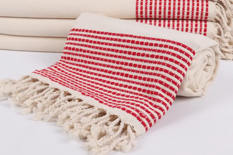 Gift Towel, Organic Towel, Personalized Towel, 70x36 Cotton Striped Towel, Gifts For Him, Beach Towel Monogram, Hammam Towel USA, Personalized Gift - 4