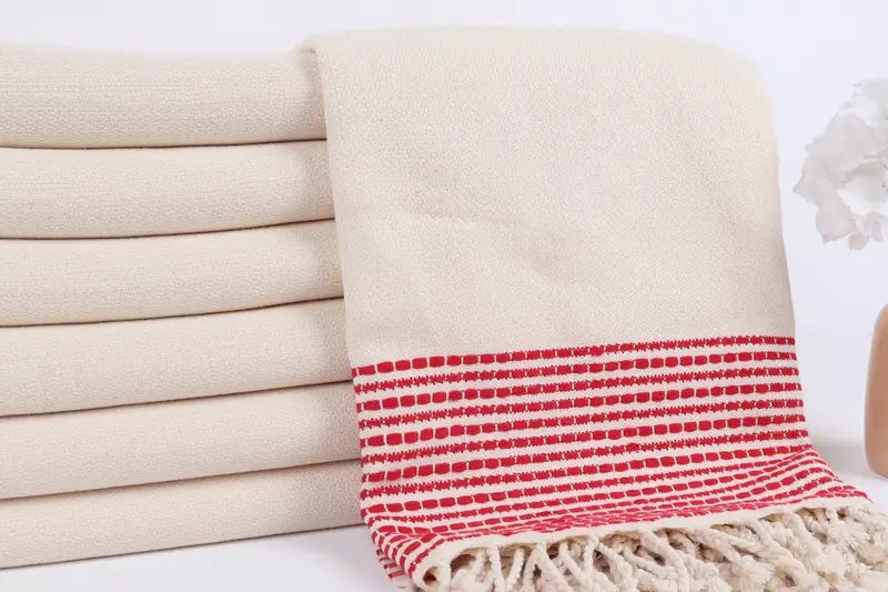 Gift Towel, Organic Towel, Personalized Towel, 70x36 Cotton Striped Towel, Gifts For Him, Beach Towel Monogram, Hammam Towel USA, Personalized Gift - 2