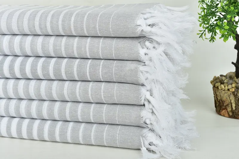 Arizona Bachelorette Party Favors, Summer Gift, Quick-dry peshtemal, Embroidery Towels, 70x40 Cotton Striped Towel, Yoga Towel, Wedding Gifts Towel - 3