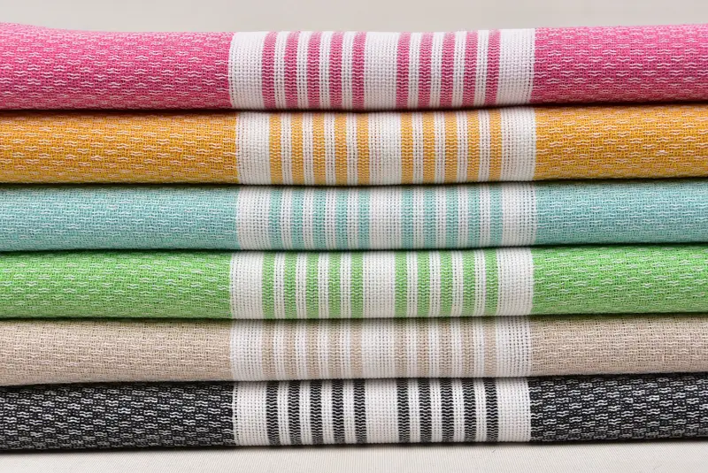 70x40 Cotton Striped Towel, Personalized Gift, Gym Towel, Bachelor Bachelorette Party Favors, Valentines Day Gift For Him, Monogrammed Beach Towel - 2