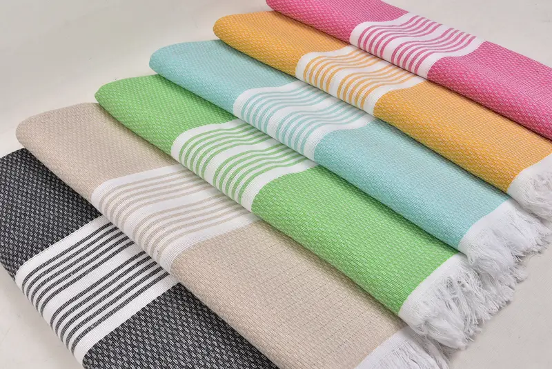 70x40 Cotton Striped Towel, Personalized Gift, Gym Towel, Bachelor Bachelorette Party Favors, Valentines Day Gift For Him, Monogrammed Beach Towel - 6