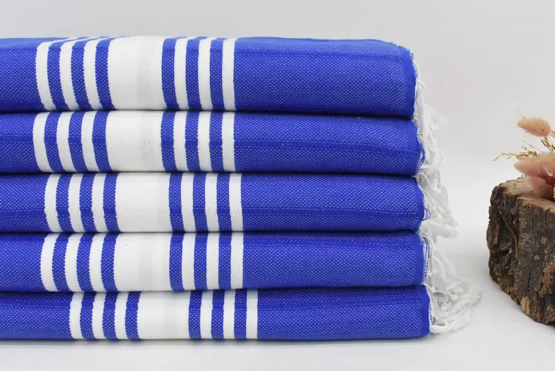 Christmas Favors, 70x40 Cotton Striped Towel, Turkish Beach Towel Bulk, Absorbent towel, Spa Towel, Soft towel, Personalized Gifts, Bachelor Towel - 1