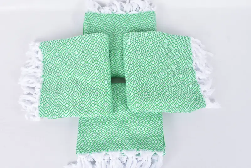 Toalla turca suave y absorbente, toalla de baño personalizada, regalo de toalla de playa, toalla de mano turca, regalo de compromiso, toalla de diamante de algodón 74x40, regalo para ella - 6