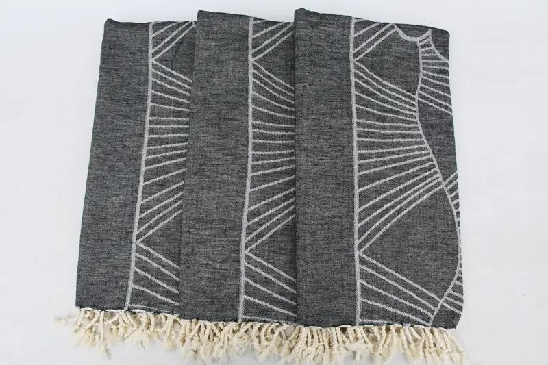 Beach Towel Bulk, Bachelor Gift, Bachelor Towel, Lightweight Turkish towel, 68x40 Cotton Striped Design Towel, Bachelorette Party Gifts Bridesmaids - 4