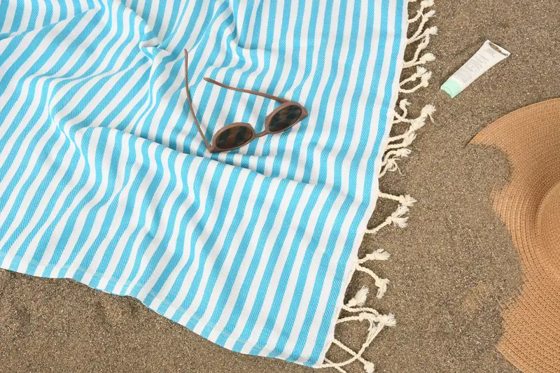 Turkish towel, 70x40 Cotton Striped Towel, Gym Towel, Engagement Gift, Bachelorette Party Gifts For Bride, Peshtemal Towel, Bachelorette Party Gift - 7
