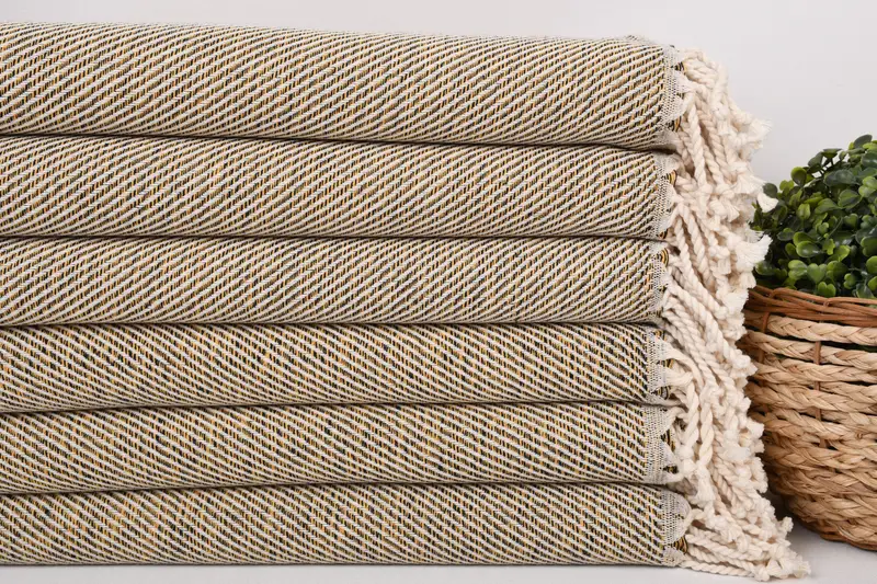 Wedding Favors, Large Turkish Towel, Spa Towel, Lightweight towel, Hammam Towel USA, 70x40 Cotton Chevron Towel, Turkish Towel Bulk, Spa Gift - 2