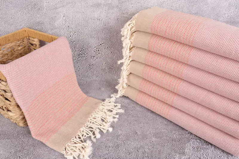 Housewarming Gift, Sand-resistant towel, Spa Towel, Unique Gift, Lightweight towel, Cancun Bachelorette Party Gift Ideas, 64x40 Cotton Diamond Towel - 3