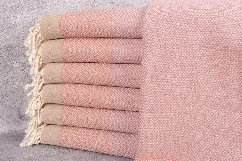 Housewarming Gift, Sand-resistant towel, Spa Towel, Unique Gift, Lightweight towel, Cancun Bachelorette Party Gift Ideas, 64x40 Cotton Diamond Towel - 1