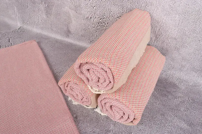 Housewarming Gift, Sand-resistant towel, Spa Towel, Unique Gift, Lightweight towel, Cancun Bachelorette Party Gift Ideas, 64x40 Cotton Diamond Towel - 8