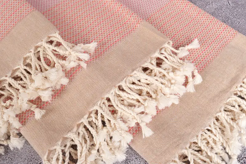Housewarming Gift, Sand-resistant towel, Spa Towel, Unique Gift, Lightweight towel, Cancun Bachelorette Party Gift Ideas, 64x40 Cotton Diamond Towel - 5